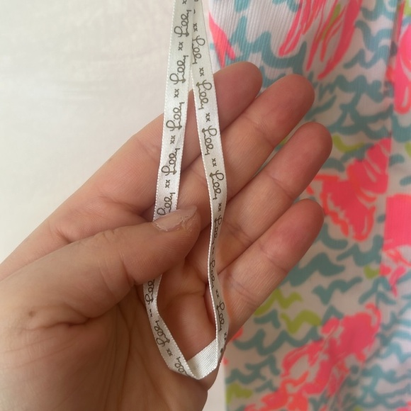 Lily Pulitzer | Pearl Shift Pop Up Lobstah Roll Dress size 2 - Picture 6 of 7